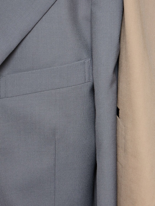 Comme des Garçons Homme Plus: Blazer en laine doublée