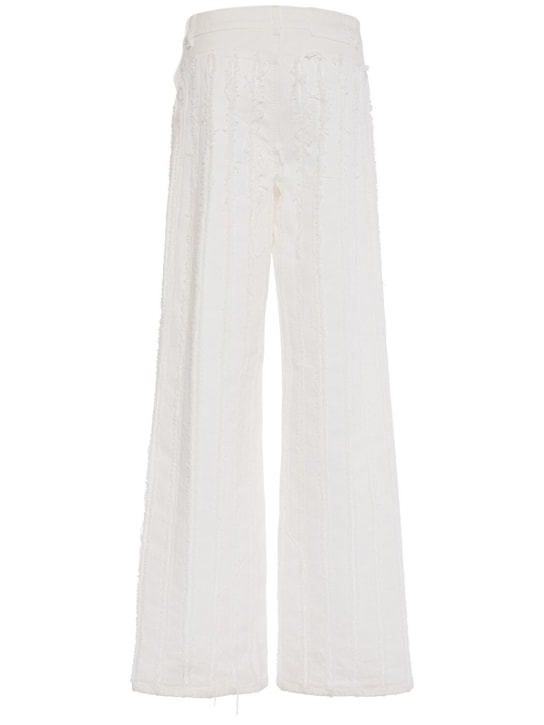 Blumarine: Jeans in denim di cotone