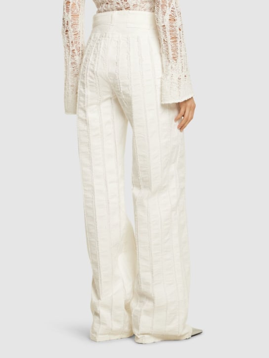 Blumarine: Jeans in denim di cotone