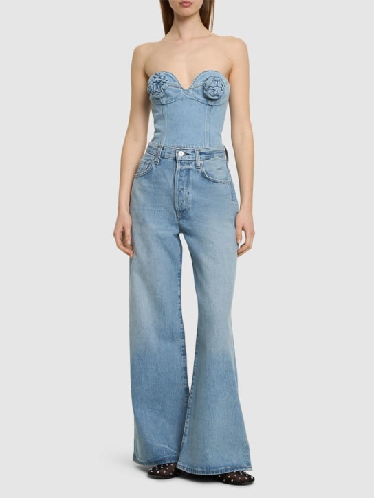 Magda Butrym - Bustier with floral details