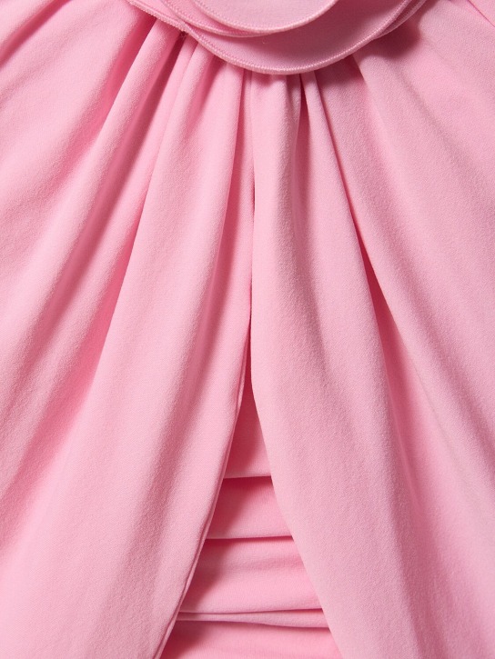 Magda Butrym: Robe courte en jersey drapé