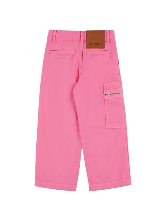 Jacquemus: Pantaloni cargo in cotone