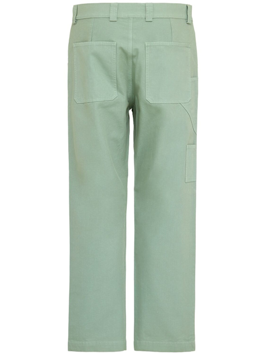 GRIFONI: Cotton canvas pants