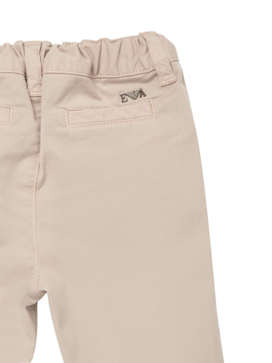 Emporio Armani: Pantalon en gabardine de coton