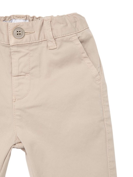 Emporio Armani - Pantalon en gabardine de coton