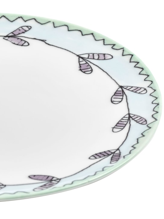 Marni By Serax: Set of 2 Blossom Milk dessert plates