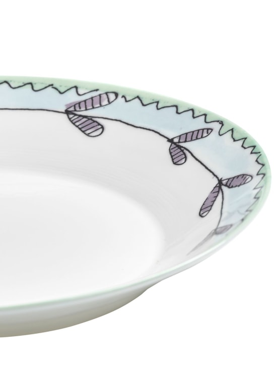 Marni By Serax: Set of 2 Blossom Milk deep plates