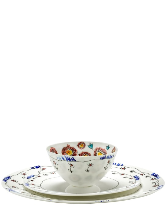 Marni By Serax: Set de 2 platos hondos Anemone Milk