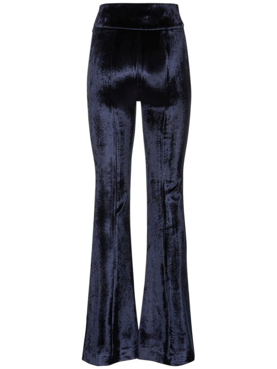 Galvan: Pantalon taille haute en velours