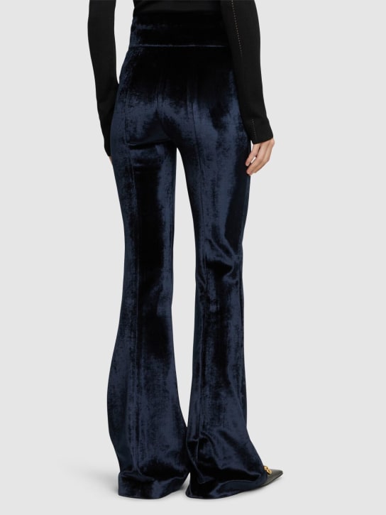 Galvan: Pantalon taille haute en velours
