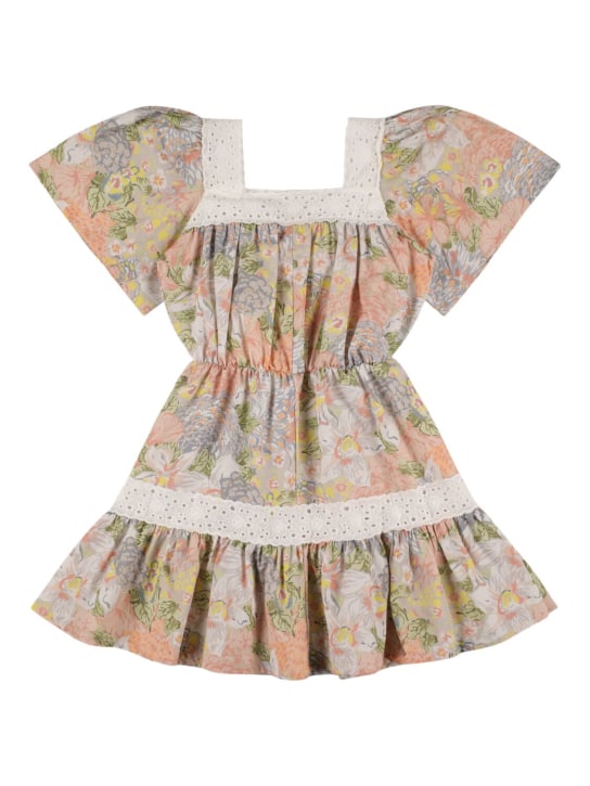 The New Society: Printed organic cotton dress