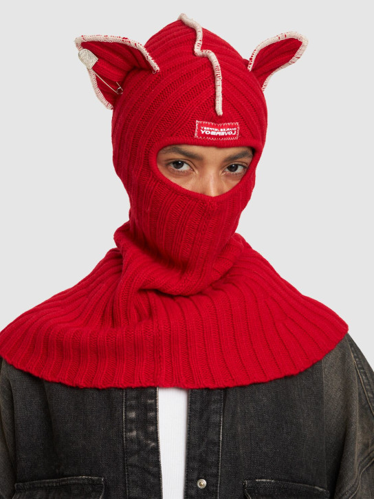Charles Jeffrey LOVERBOY: Balaclava „Chunky Ears“; LVR Exclusive