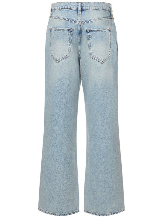 Triarchy: Jeans baggy fit vita media Ms. Miley in cotone