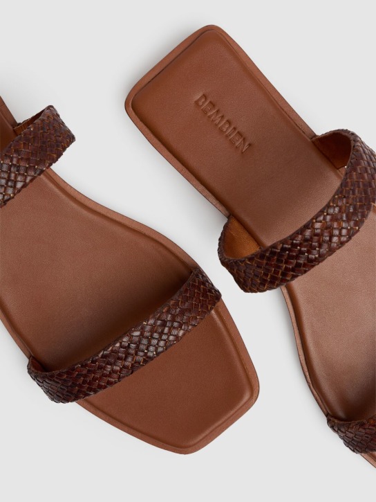 Bembien: 10mm Alana leather slide sandals