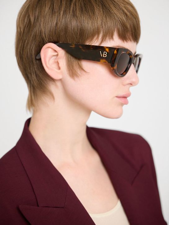 Victoria Beckham - Lunettes de soleil en acétate VB Monogram