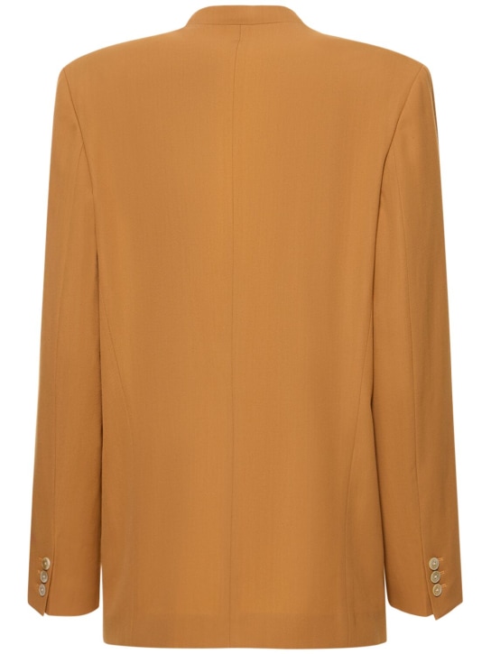 Petar Petrov: Grain de poudre double breast jacket