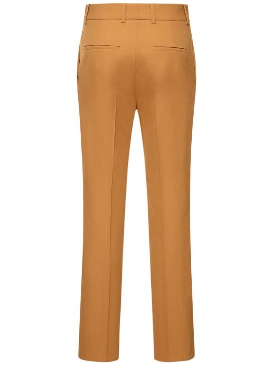 Petar Petrov: Grain de poudre mid rise straight pants