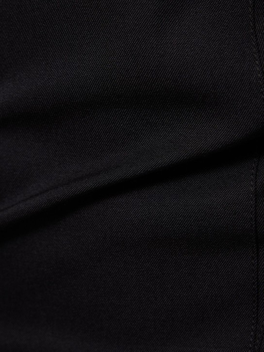 The Attico: Vestito midi in gabardina