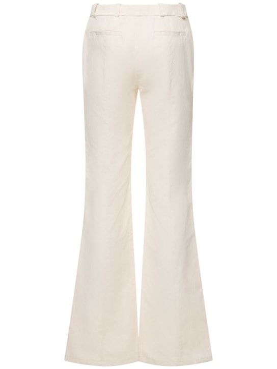 Ludovic de Saint Sernin: Hose aus besticktem Baumwollcanvas „Bum“