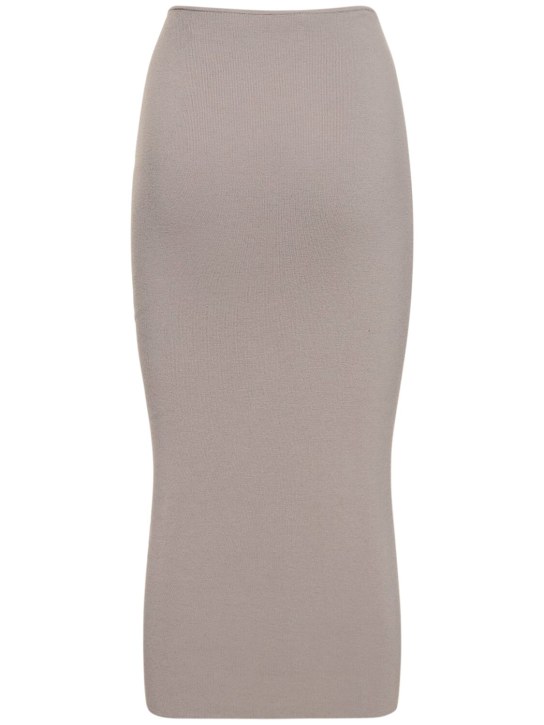 Dion Lee: Jupe mi-longue en maille ajourée