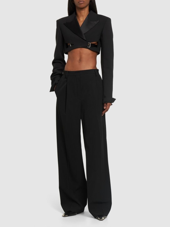 Dion Lee - Blazer cropped in interlock
