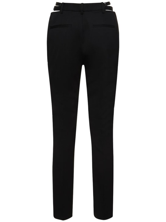 Dion Lee: Pantalon droit en laine stretch