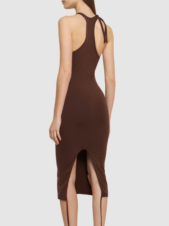 Andreadamo: Formendes Jersey-Midikleid