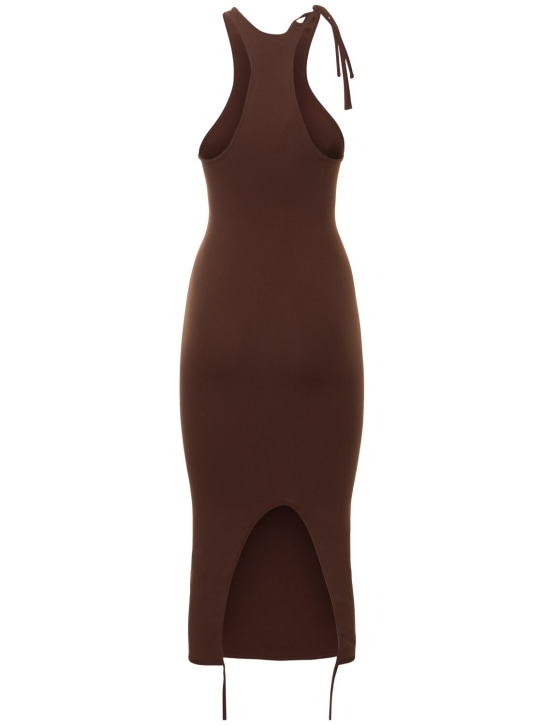 Andreadamo: Formendes Jersey-Midikleid