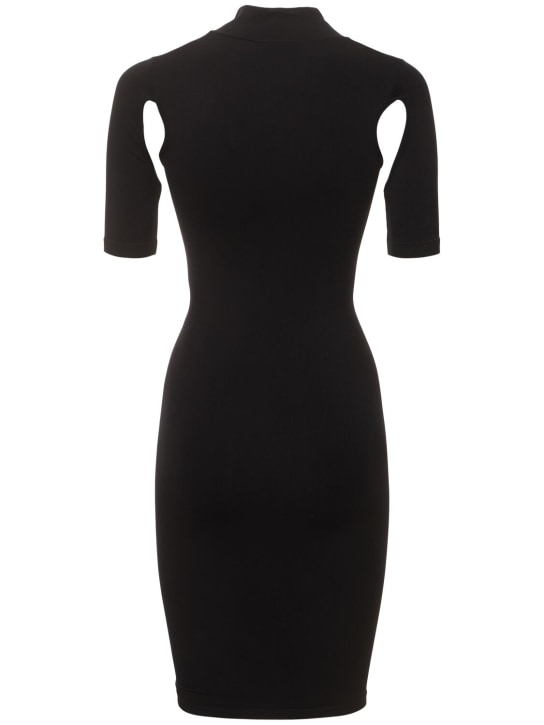 Andreadamo: Robe courte sculptante en jersey