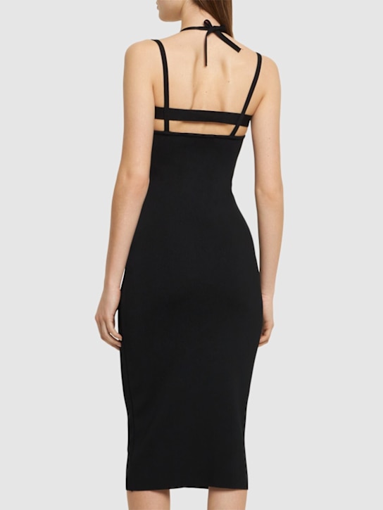 Andreadamo: Vestido midi de punto de viscosa