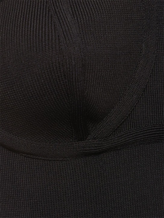 Andreadamo: Vestido midi de punto de viscosa