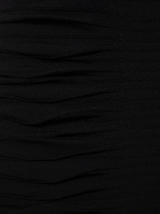 Andreadamo: Minigonna in maglia di misto viscosa X-Ray