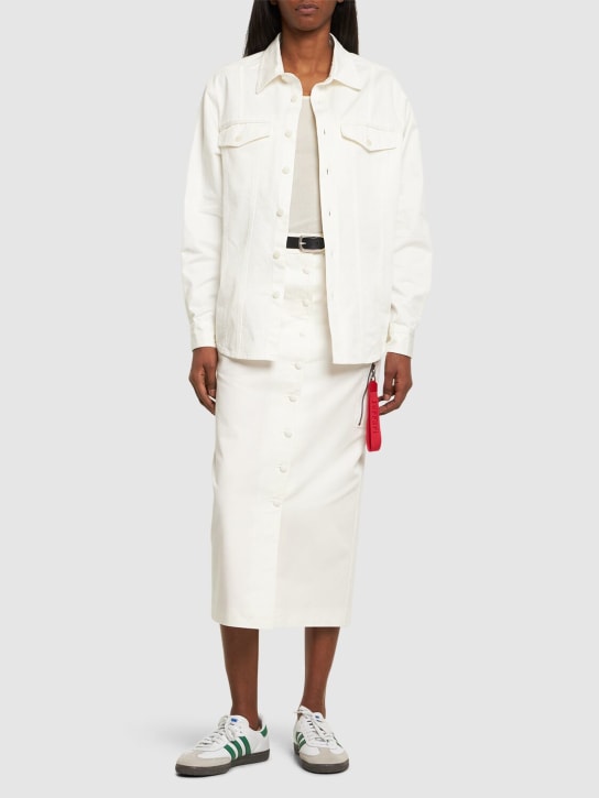 Ferrari: Surchemise en drill de coton