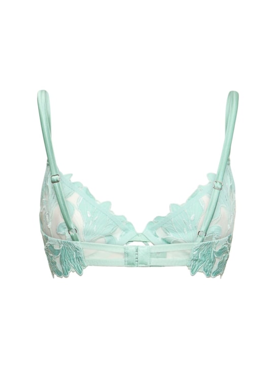 Fleur Du Mal: Lily embroidered bra