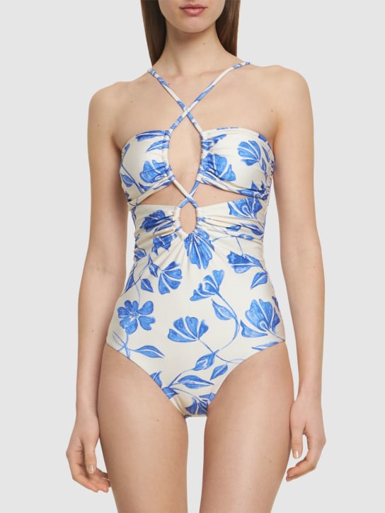 Patbo: Maillot de bain une pièce imprimé Nightflower