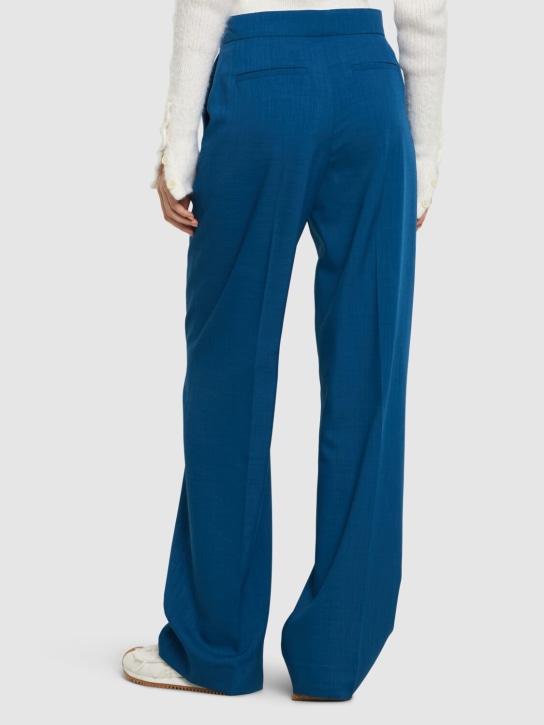Tory Burch: Pantalones anchos drapeados