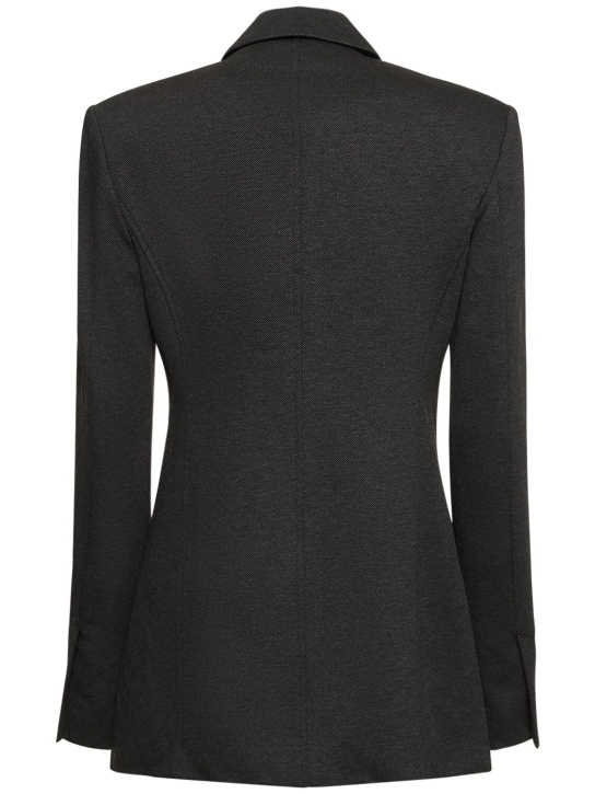 Helmut Lang: Blazer in mélange di misto viscosa