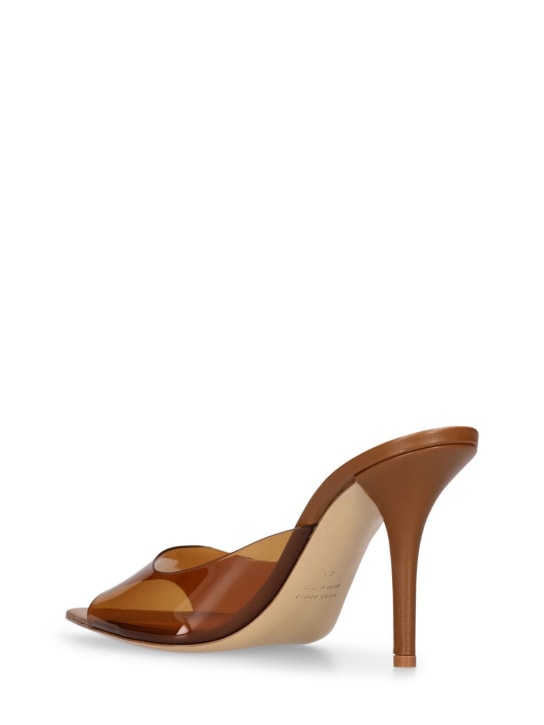 Gia Borghini: 90mm hohe Mules aus PVC „Perni 04“
