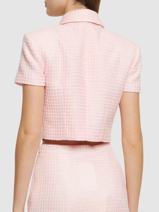 Alessandra Rich: Front Knot Top