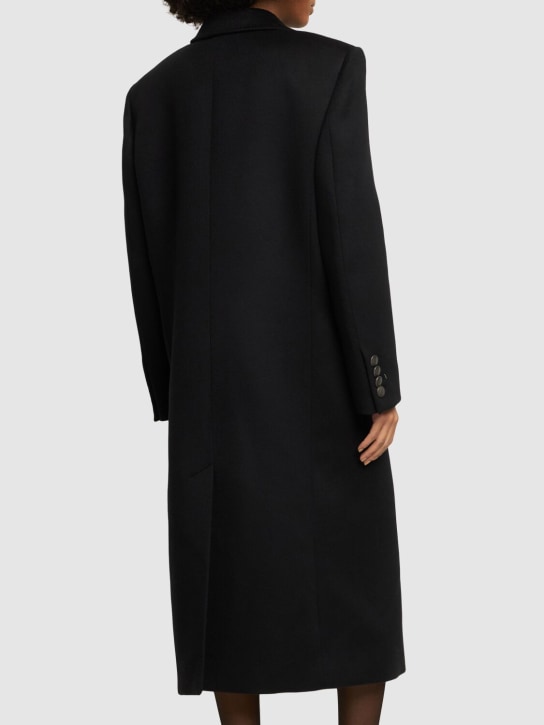 Alessandra Rich: Oversized Mantel aus Wolle