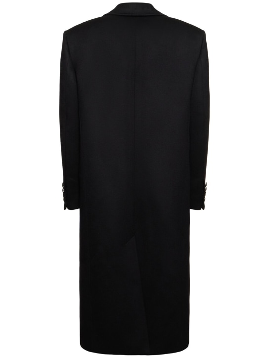 Alessandra Rich: Oversized Mantel aus Wolle