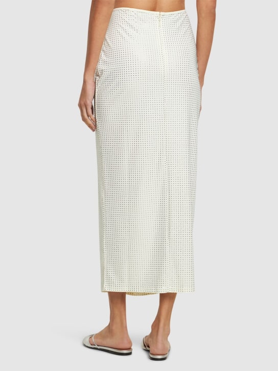 Weworewhat: Falda midi con decoraciones