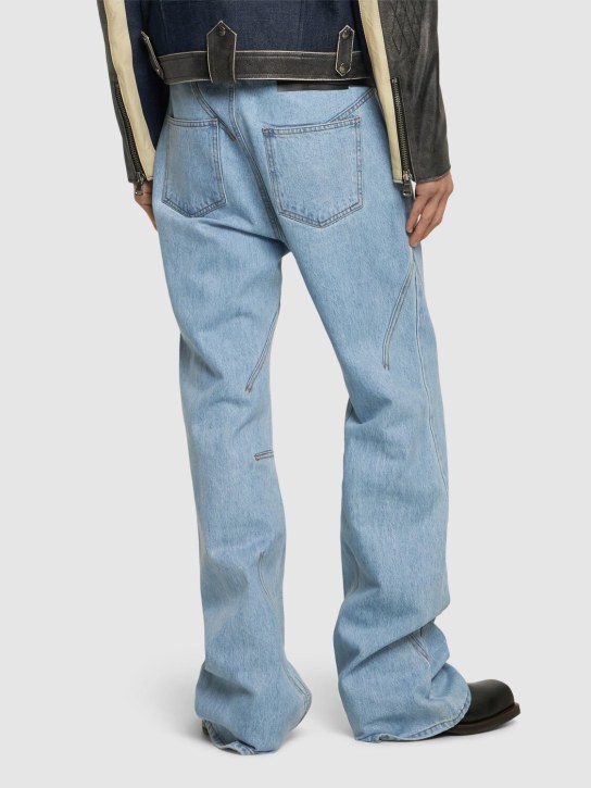 Andersson Bell: Jeans aus beschichteter Baumwolle „Tripot“