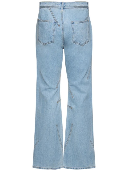 Andersson Bell: Jeans aus beschichteter Baumwolle „Tripot“