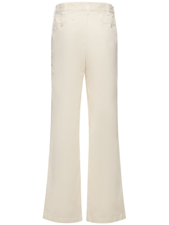 Nili Lotan: Pantalon boyfriend en coton Eliot