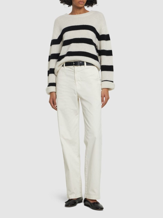 Nili Lotan - Pantalon boyfriend en coton Eliot