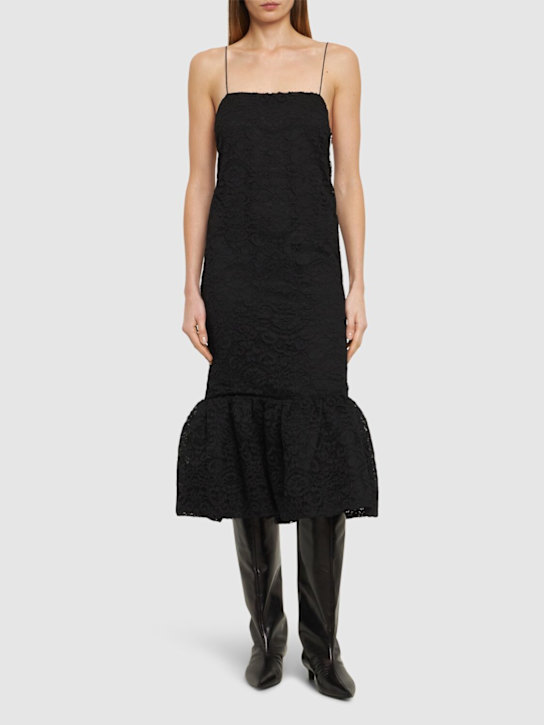Interior - Robe midi en coton The Esther