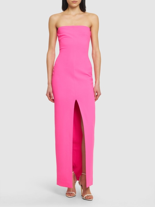 Solace London - Kleid aus Kreppstrick „Bysha“