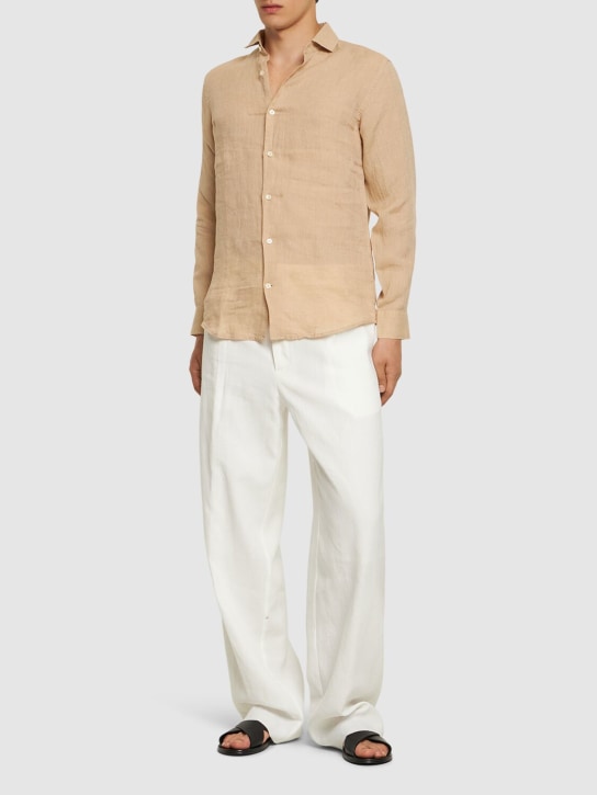 Frescobol Carioca: Antonio linen shirt