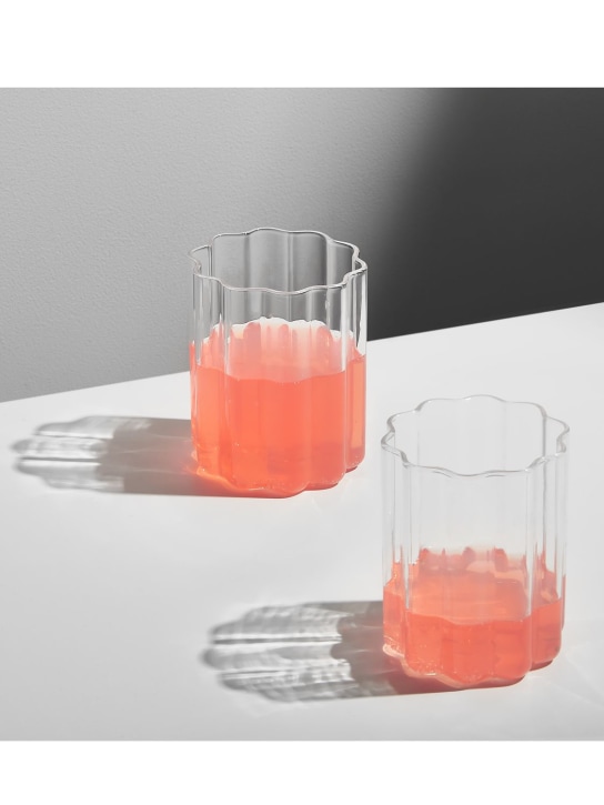 FAZEEK - Lot de 2 verres Wave